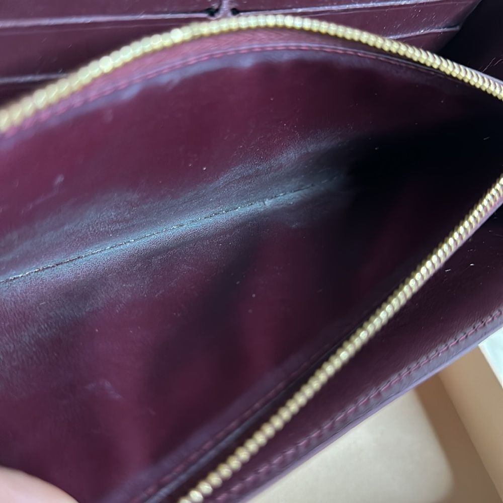 💯 Authentic Louis Vuitton Vernis  Sarah Long Wallet🍀 - Picture 10 of 16